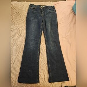 Rock & Roll‎ Denim  High -Rise Bootcut Jeans black wash size 34 x 36